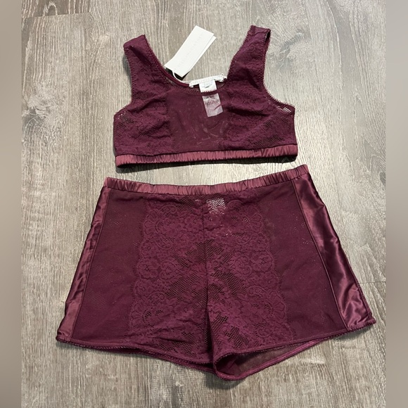 Stella McCartney Other - Stella McCartney***Burgundy Lingerie Set**Small $460